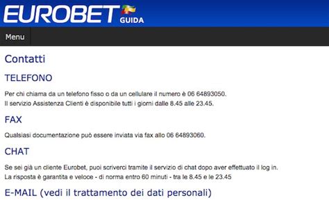 eurobet assistenza live chat,Supporto Eurobet